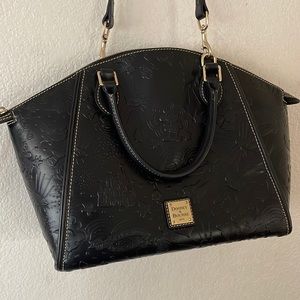 Disney Dooney and bourke black sketch satchel